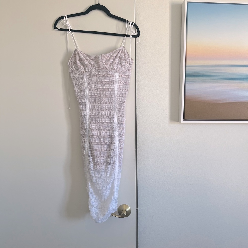 For Love & Lemons Fondant Shirred Mini Dress - Picture 14 of 15